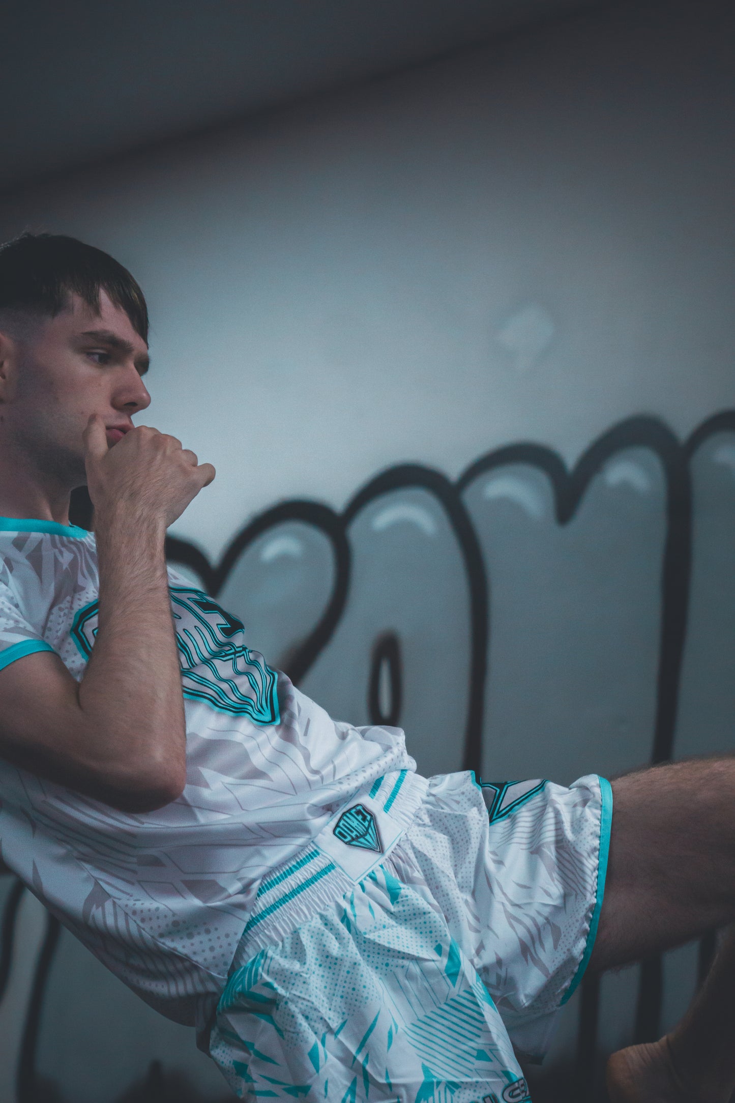 Shadow White Thai Shorts