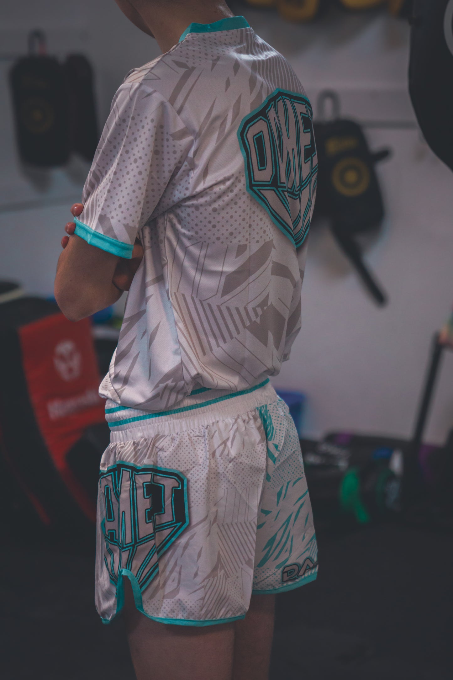 Shadow White Thai Shorts