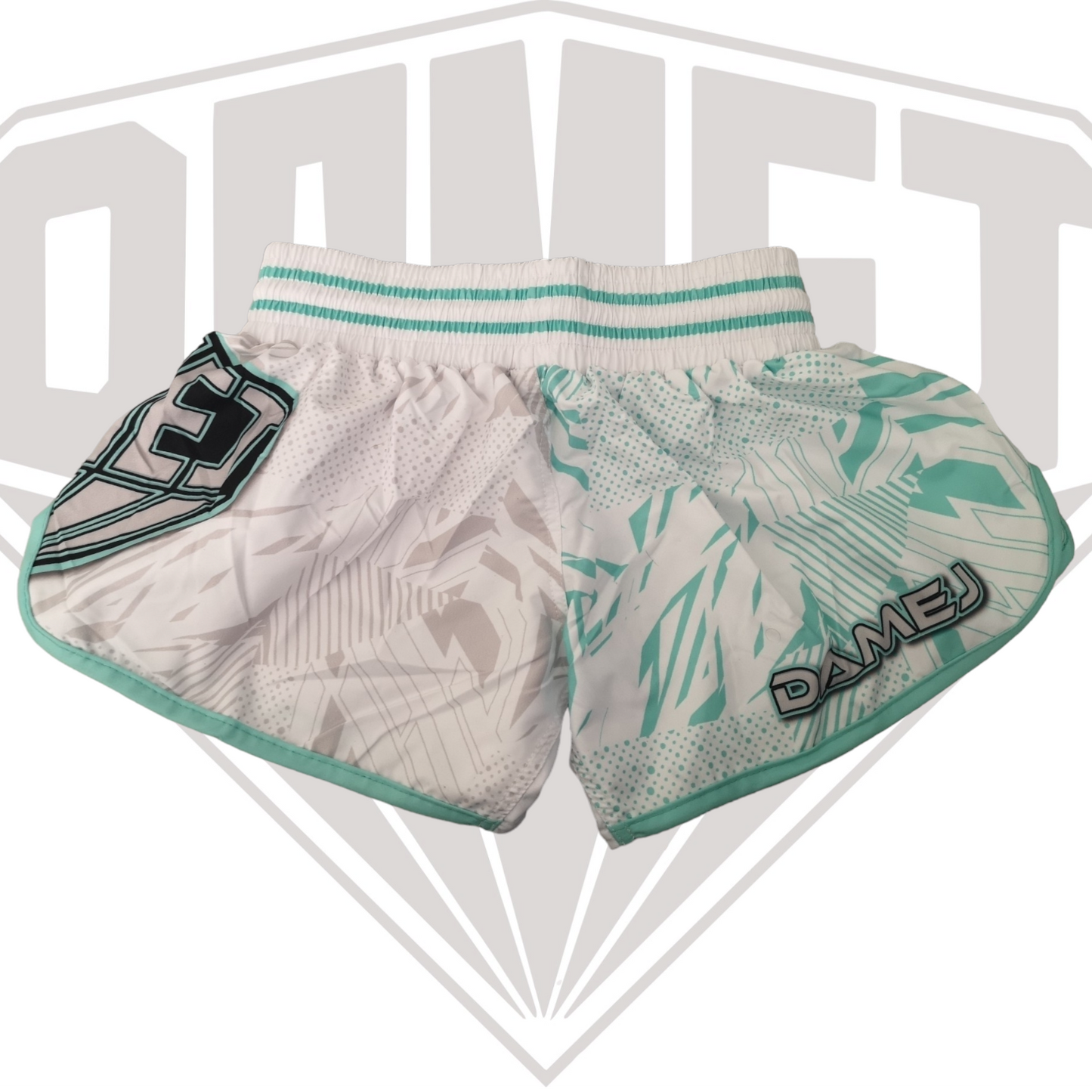 Shadow White Thai Shorts