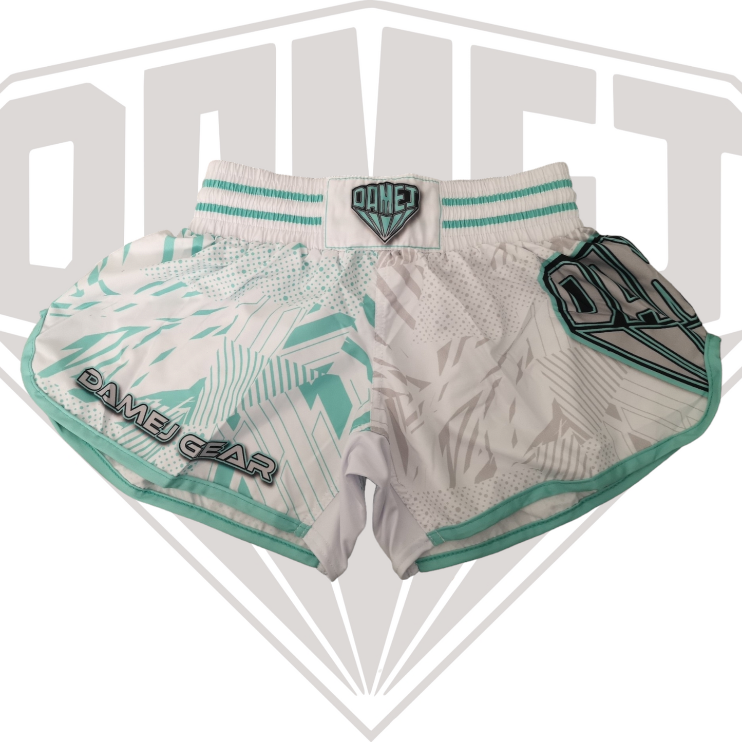 Shadow White Thai Shorts