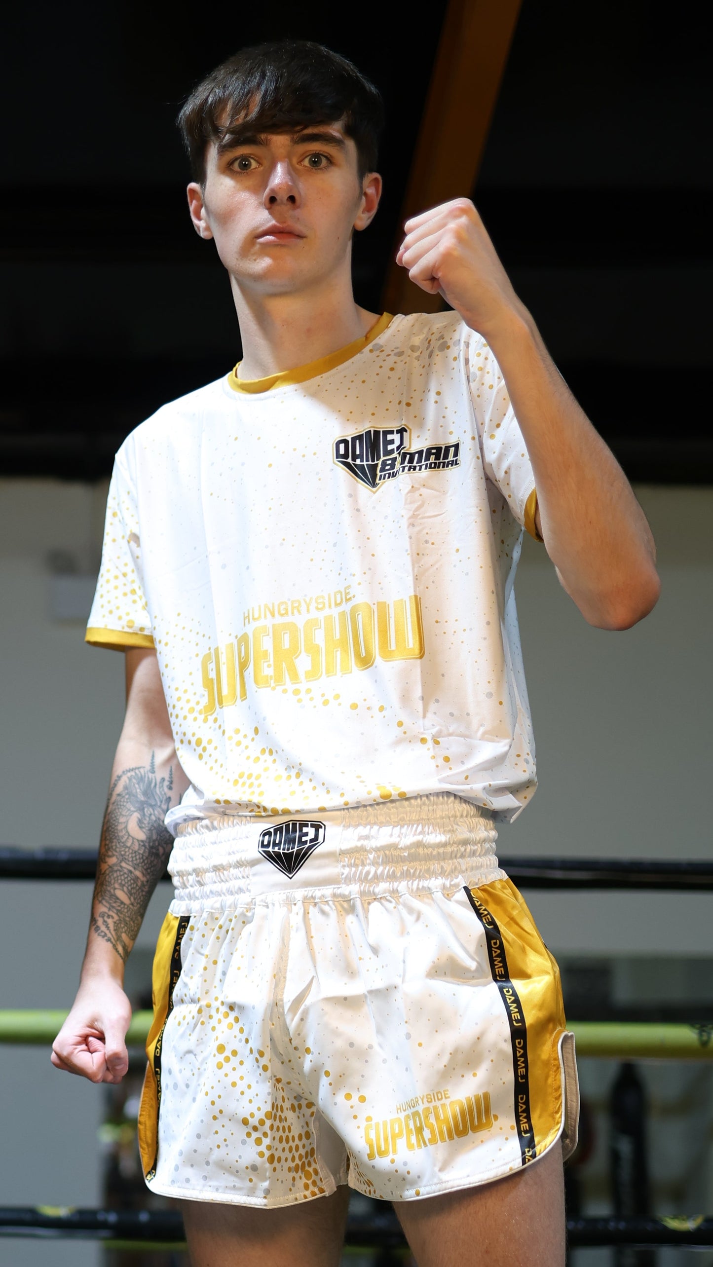 Hungryside Limited Edition Shorts White